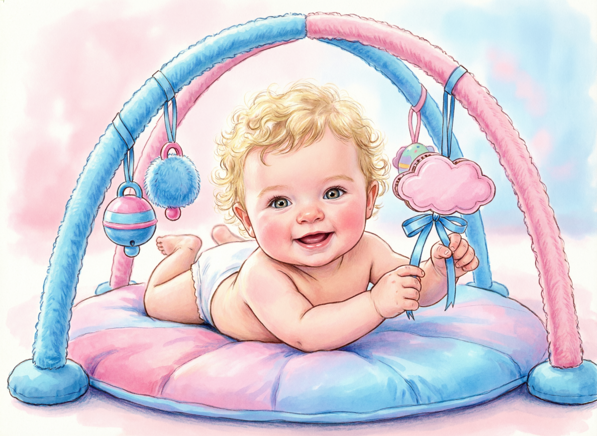 Развивающий коврик - нужен ли он