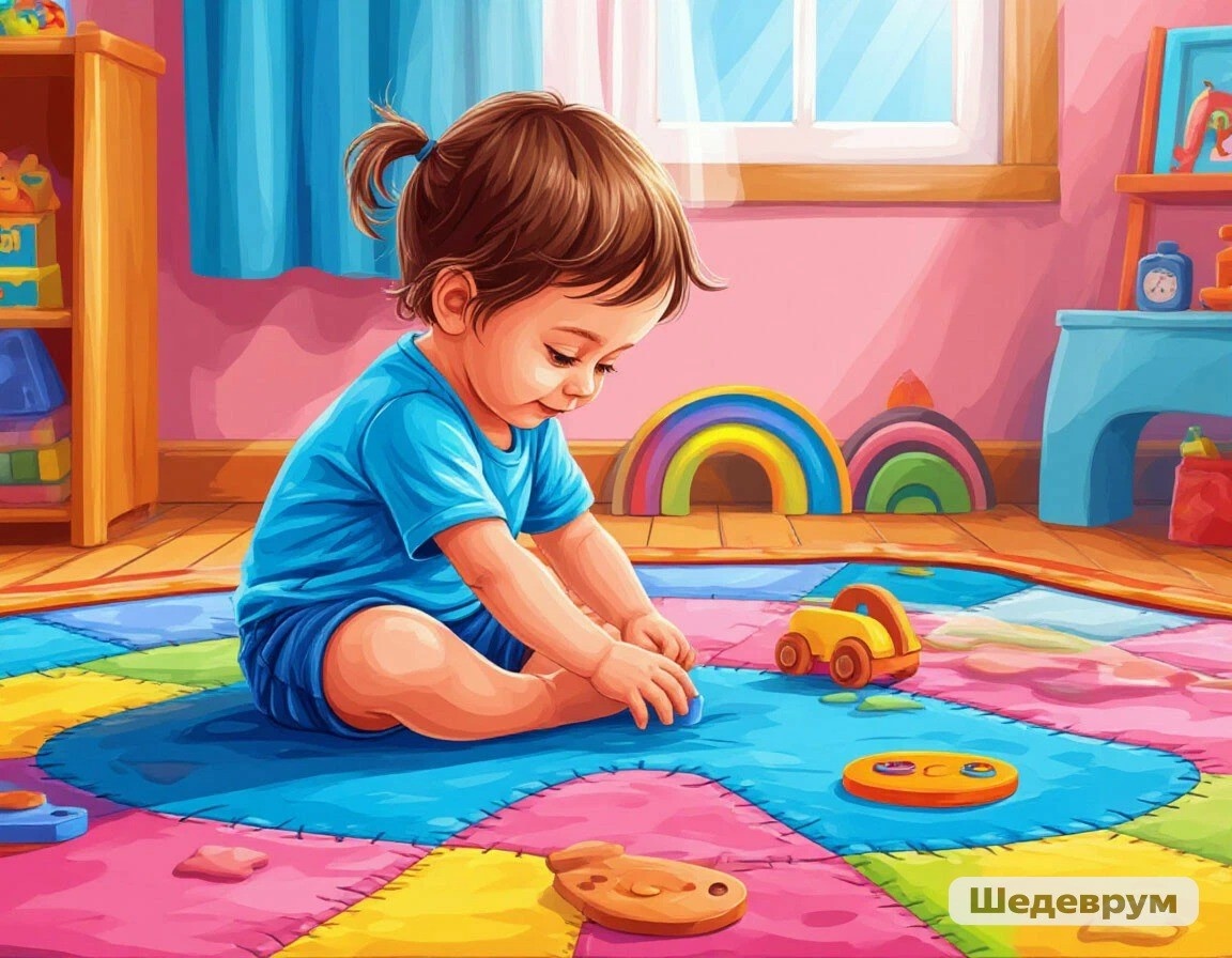 Действительно ли нужен ребенку развивающий коврик