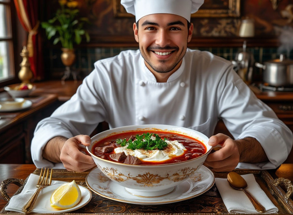 "Борщ - это как любовь, он всегда будет в твоем сердце." (С)      «Создано с использованием искусственного интеллекта».