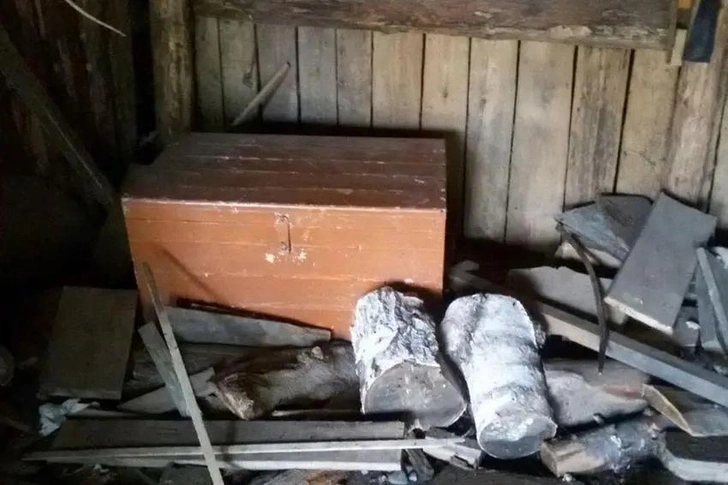 В этом сундуке все детство провела Маша