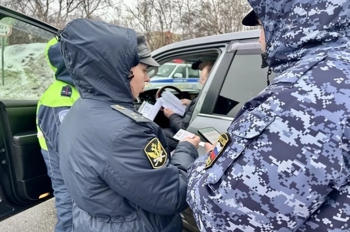    Масштабный рейд провели приставы и сотрудники ГАИ на дорогах Камчатки
