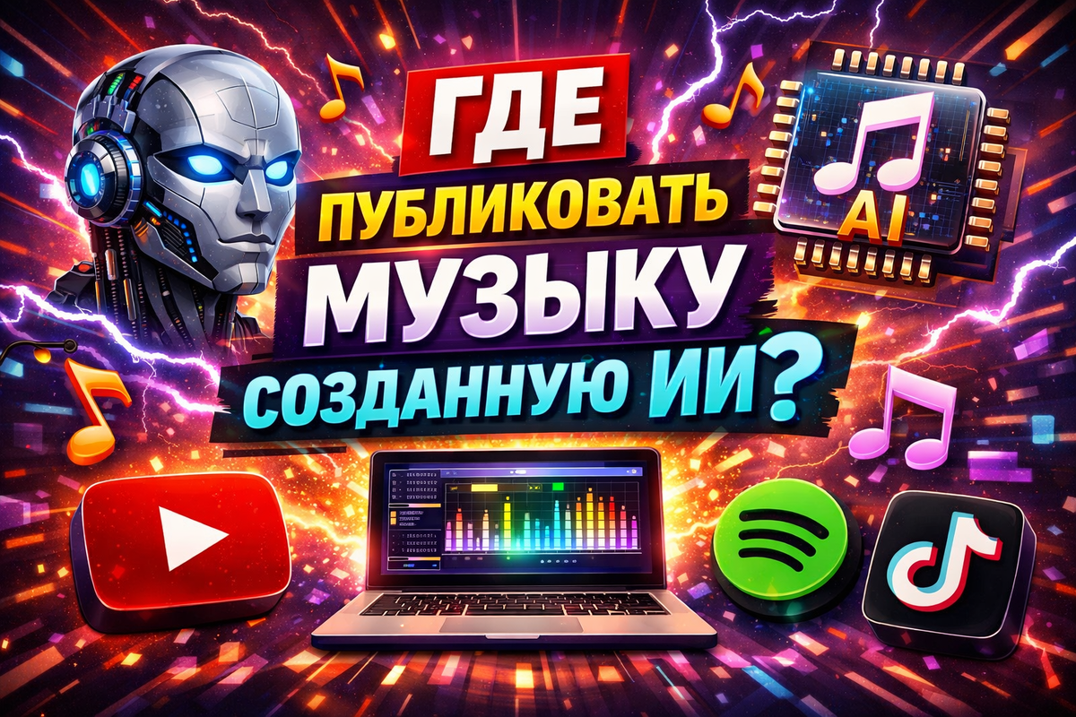 Где публиковать ИИ-песни?
