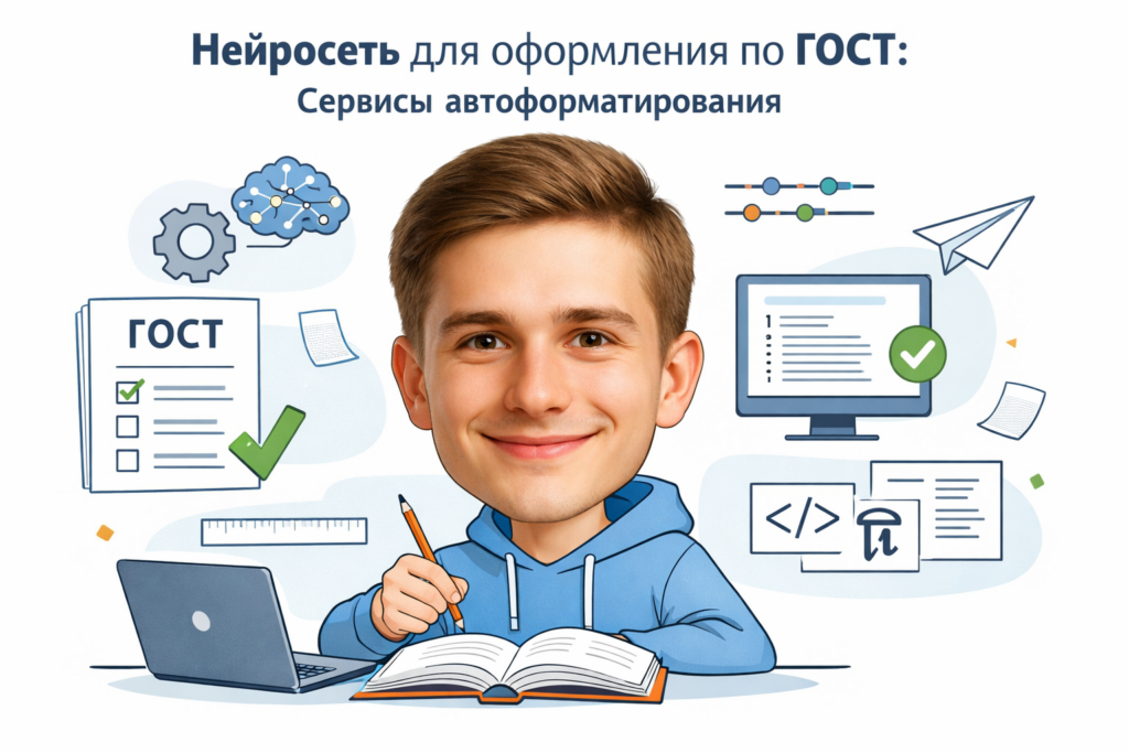    Обзор пяти сервисов для автоформатирования курсовой работы с помощью нейросетей. admin