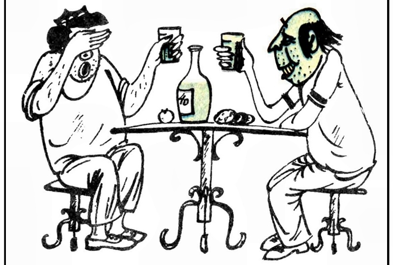 Эти типичные советские алкаши: 13 карикатур из журнала «Крокодил» и не только