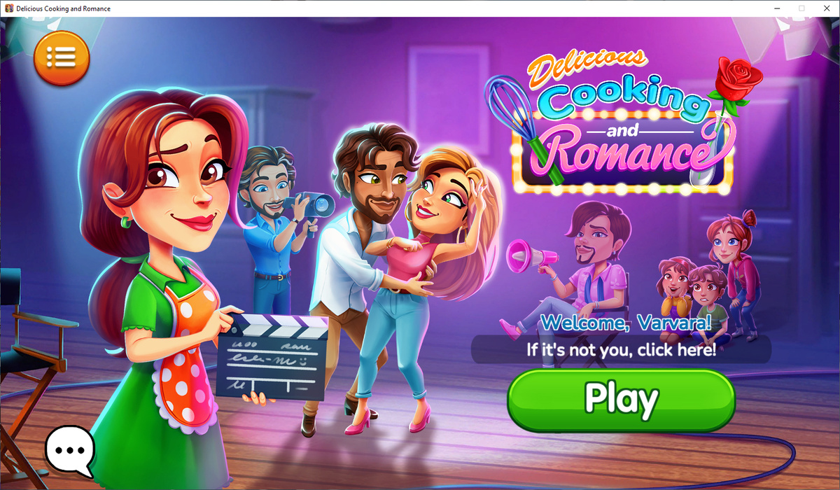 Заставка игры Delicious 18 (скриншот)