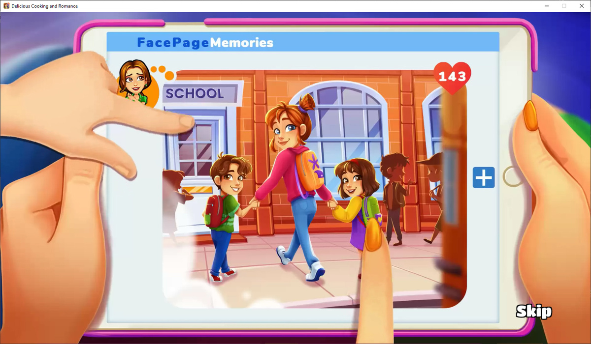 Delicious 18: семейные фотографии (скриншот)