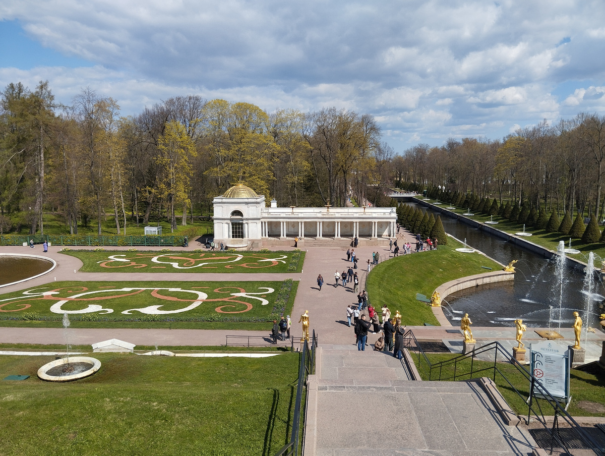 Петергоф, Нижний парк