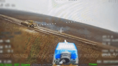    Уничтожение очередной БМП противника операторами БПЛА 37-й гвардейской бригады 36-й армии группировки войск "Восток". Видео: "Воин DV"