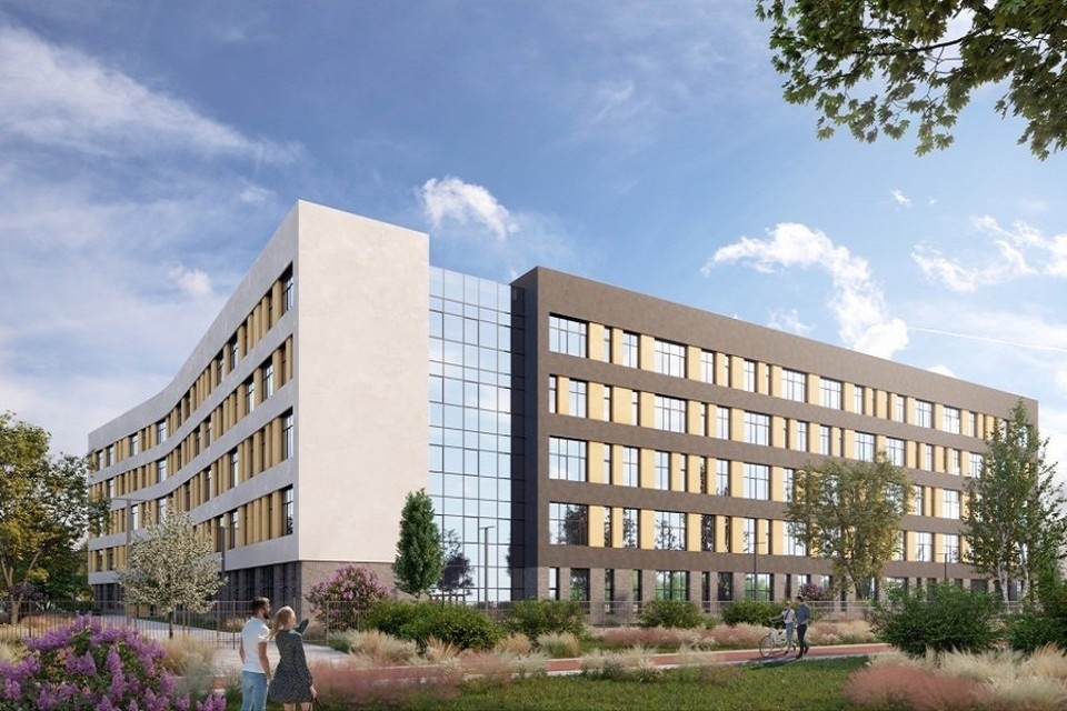    Строительство школы планируется закончить в феврале 2029 года. Фото: пресс-служба администрации Екатеринбурга