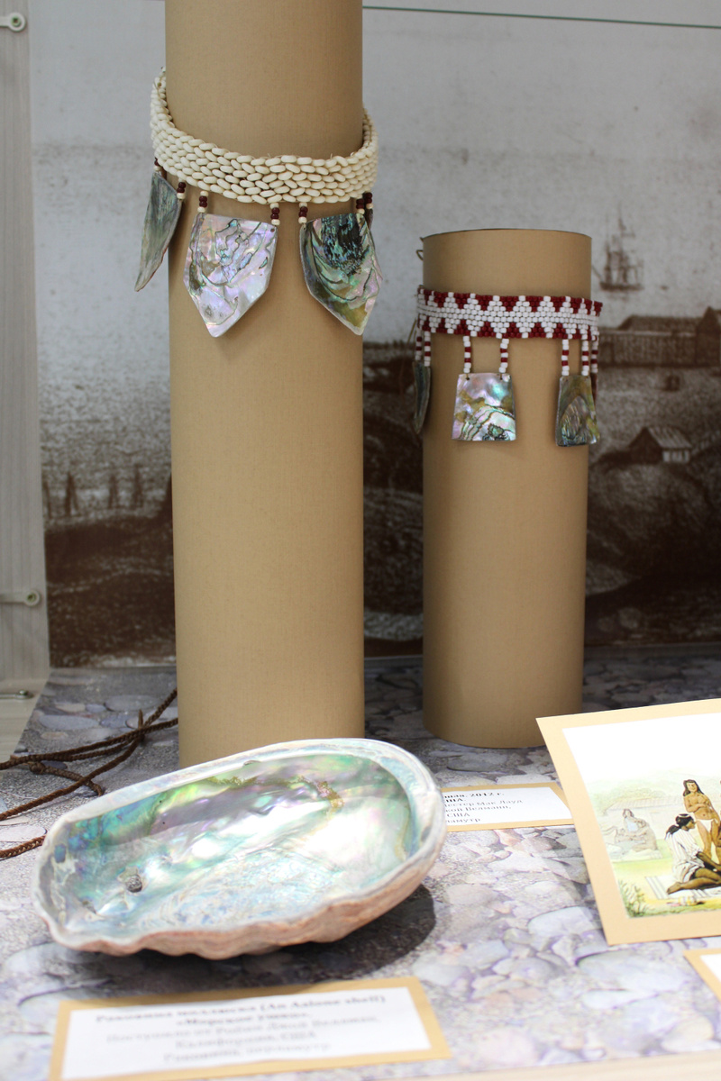 Ожерелья кашая в экспозиции