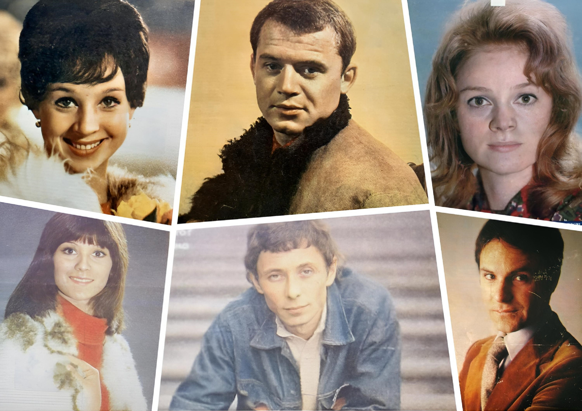 мой фотоколлаж - Листая старые подшивки: 25 портретов из "Советского экрана". Тест