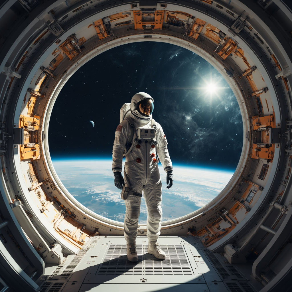 Фото Астронавта, источник ии