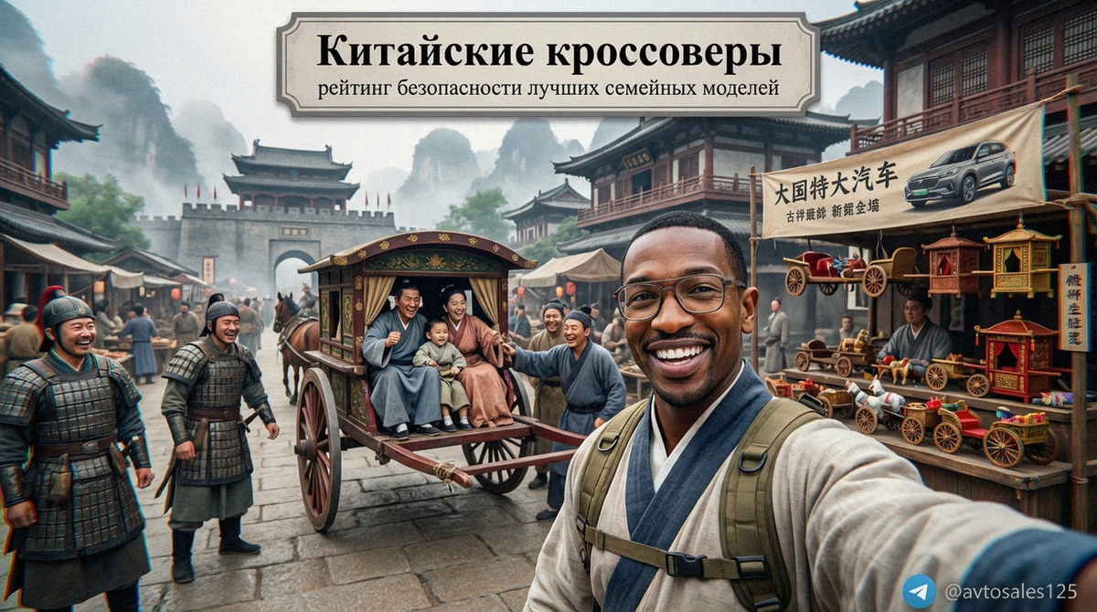    Подборка надежных китайских кроссоверов с высоким рейтингом безопасности для семейных поездок Авто Сейлс