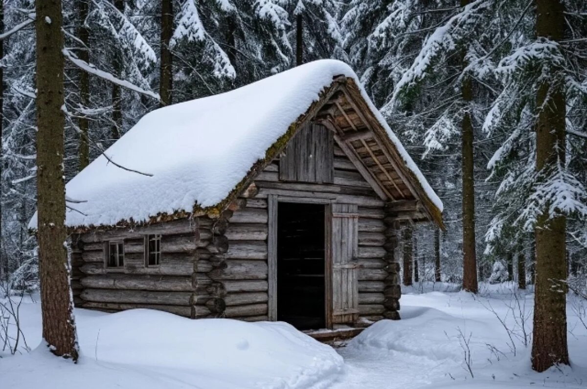    В Хабаровском крае алиментщик спрятался в лесу, но хижина его не спасла