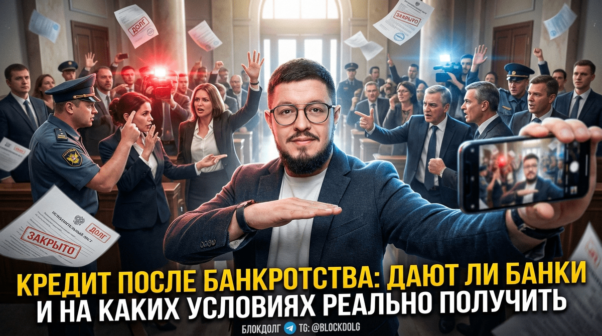   Условия получения кредита после банкротства Максим