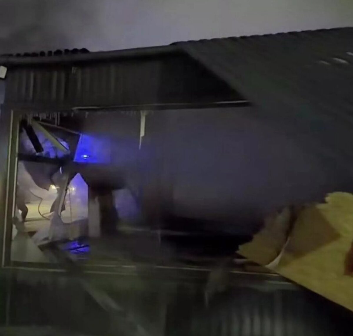 Пожар в одном из кафе Щучинска
© Photo : Скриншот видео ДЧС Акмолинской области