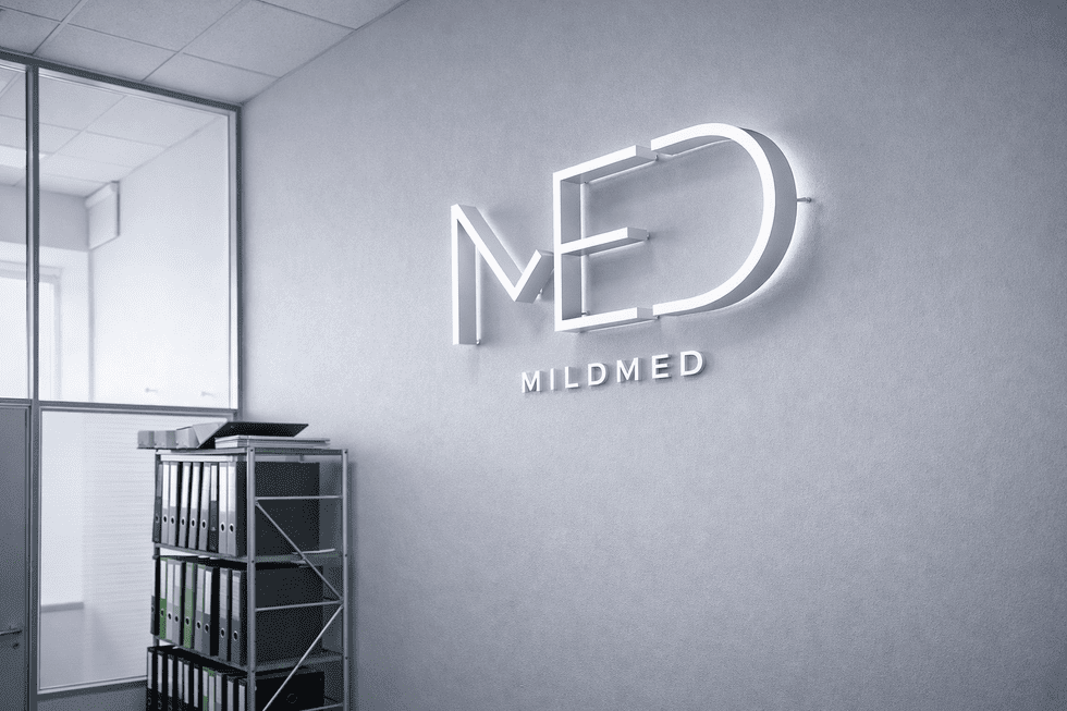 Кейс: интерьерная стильная вывеска с логотипом