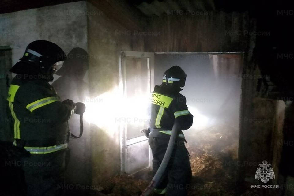    Пожар потушили в регионе за минувшие сутки. Фото: ГУ МЧС России по Херсонской области