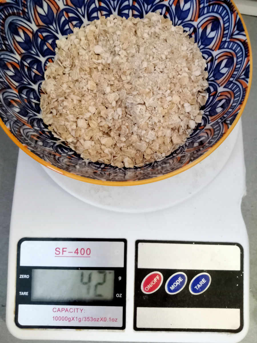 Овсянка 40-45 гр.