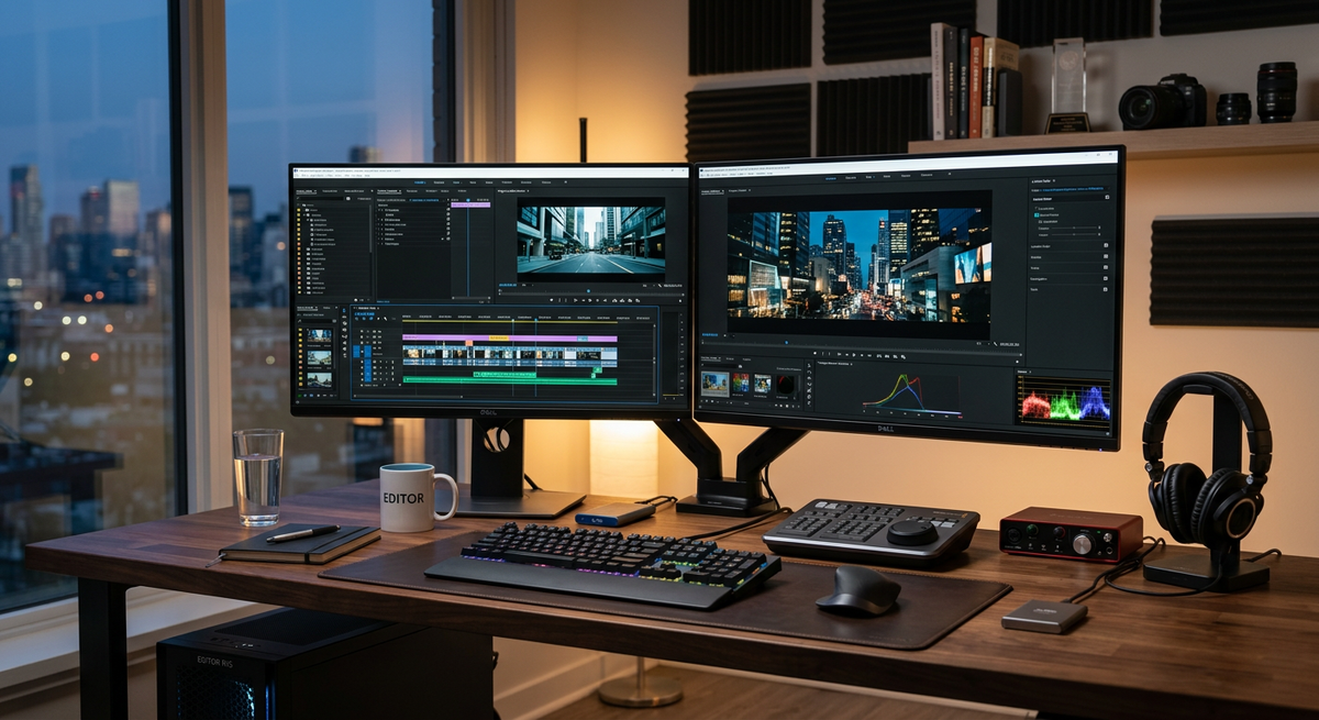 Для видеомонтажа не нужен самый дорогой ПК — нужен правильно собранный. Разбираемся, что реально влияет на скорость работы