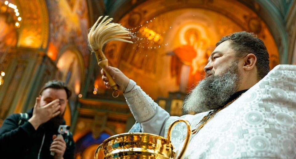    Пасха в Главном храме ВС РФ в Одинцовском округе / Медиасток.рф