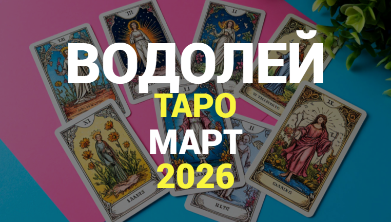 ⭐ВОДОЛЕЙ ТАРО прогноз на МАРТ 2026