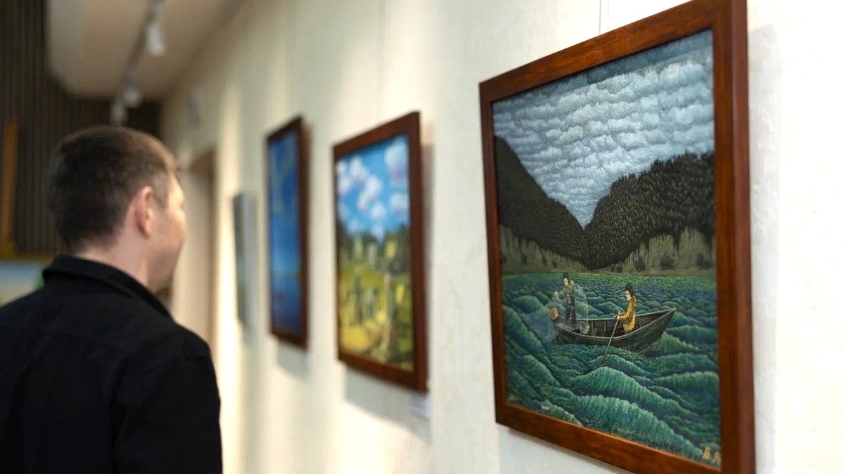    Югорчан приглашают познакомиться с творчеством хантыйского художника Юрия Гришкина