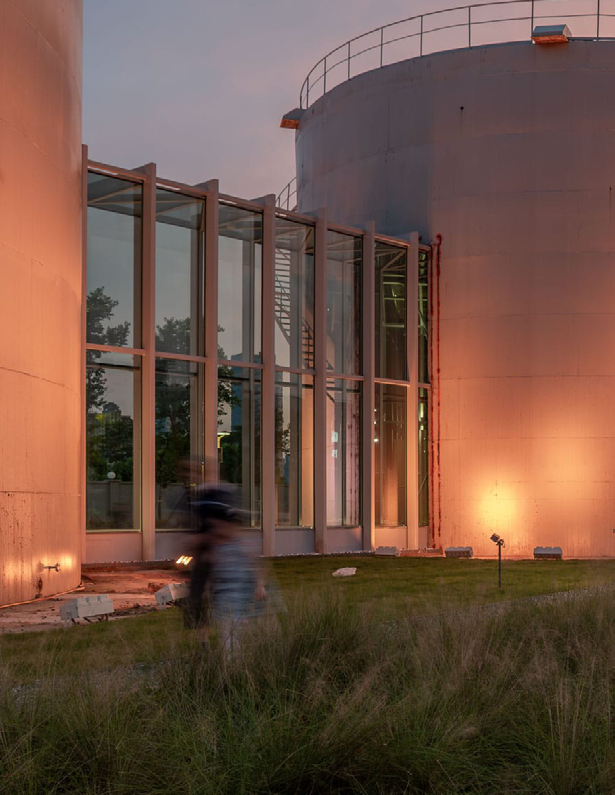 Cotton Park community space in Changzhou, China. Courtesy of Dirk Weiblen