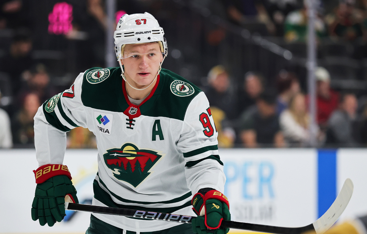    Нападающий "Миннесоты" Кирилл Капризов  Ethan Miller/Getty Images