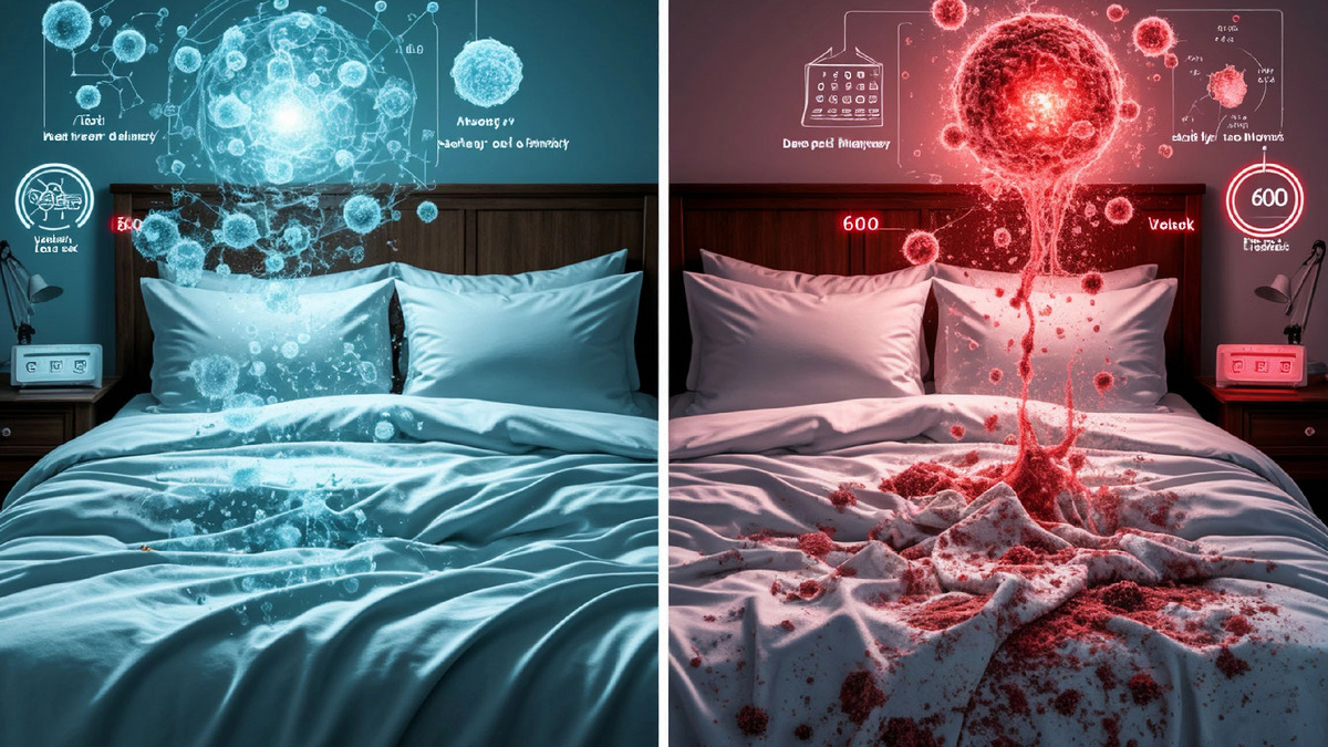 Ваша постель — это не просто место отдыха. Каждую ночь она превращается в биологический реактор, где размножаются миллионы микроорганизмов. Но у вас есть оружие: горячая вода, правильные средства и всего одна неделя.