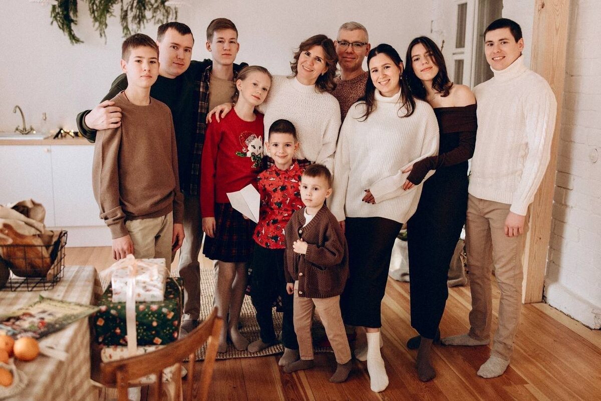 Семья Власовых. Фото из личного архива Ольги Власовой