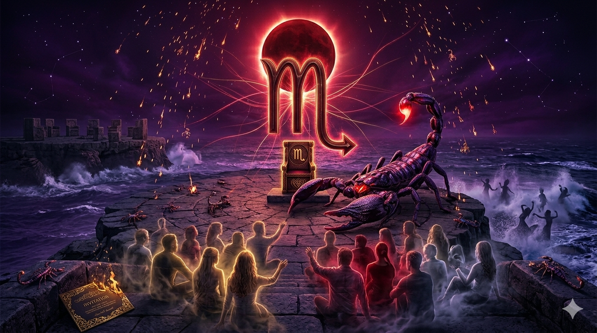 Скорпион, март начнётся с затмения — и оно ударит прямо по твоему кругу. Кто-то уйдёт. Кто-то объявится внезапно. А кто-то перестанет быть просто другом. Старые связи рвутся не больно, а вовремя. Новые уже стоят на пороге. И да, страсть тоже придёт. Не спрашивай, откуда. Просто открой. 🦂🔥🌑