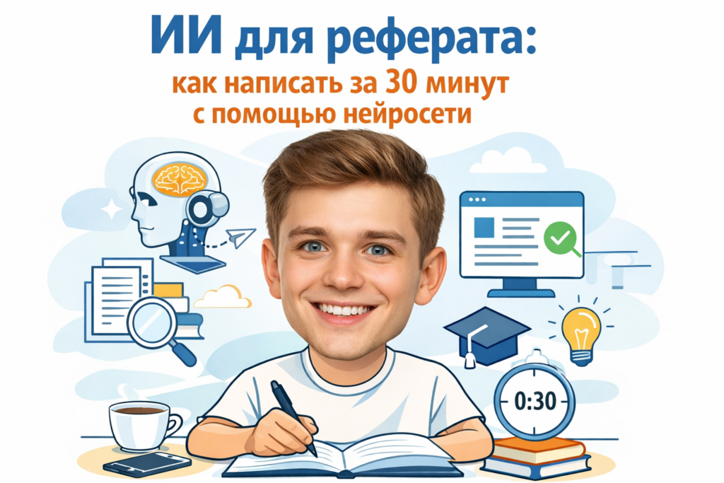    Быстрый план написания реферата с помощью нейросети admin