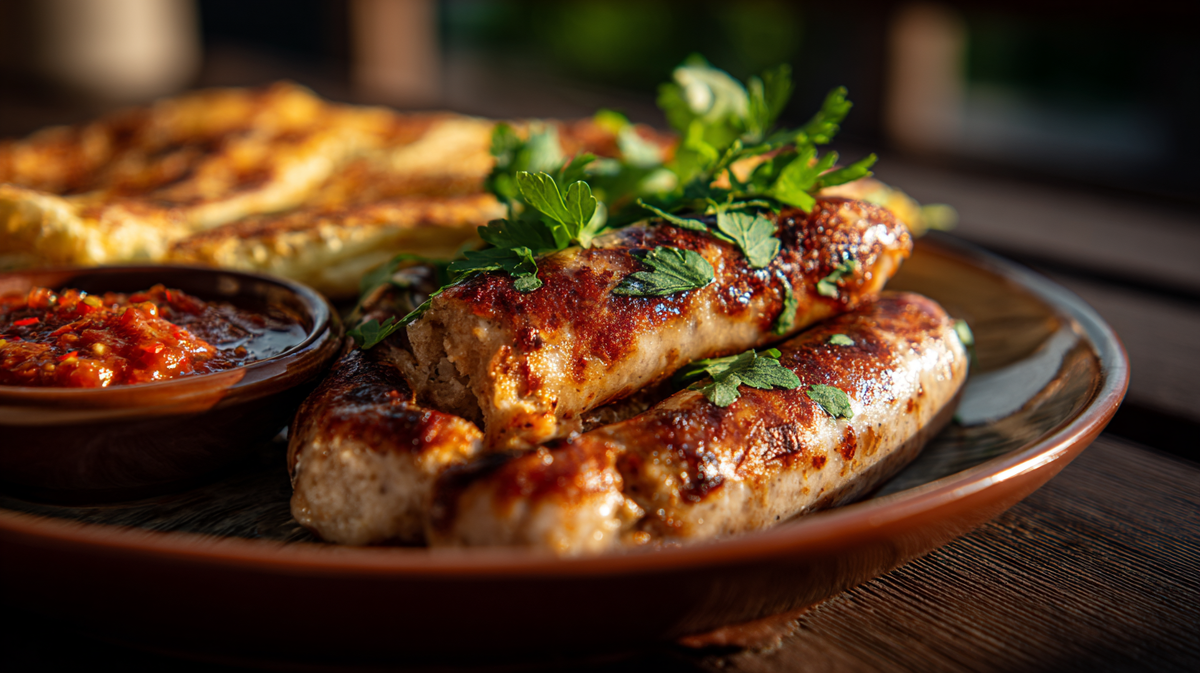 Купаты на электрогриле