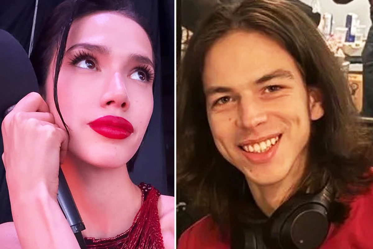     Алина Загитова в сверкающем наряде и Петр Гуменник в образе Онегина появились в финале «Ледникового периода»