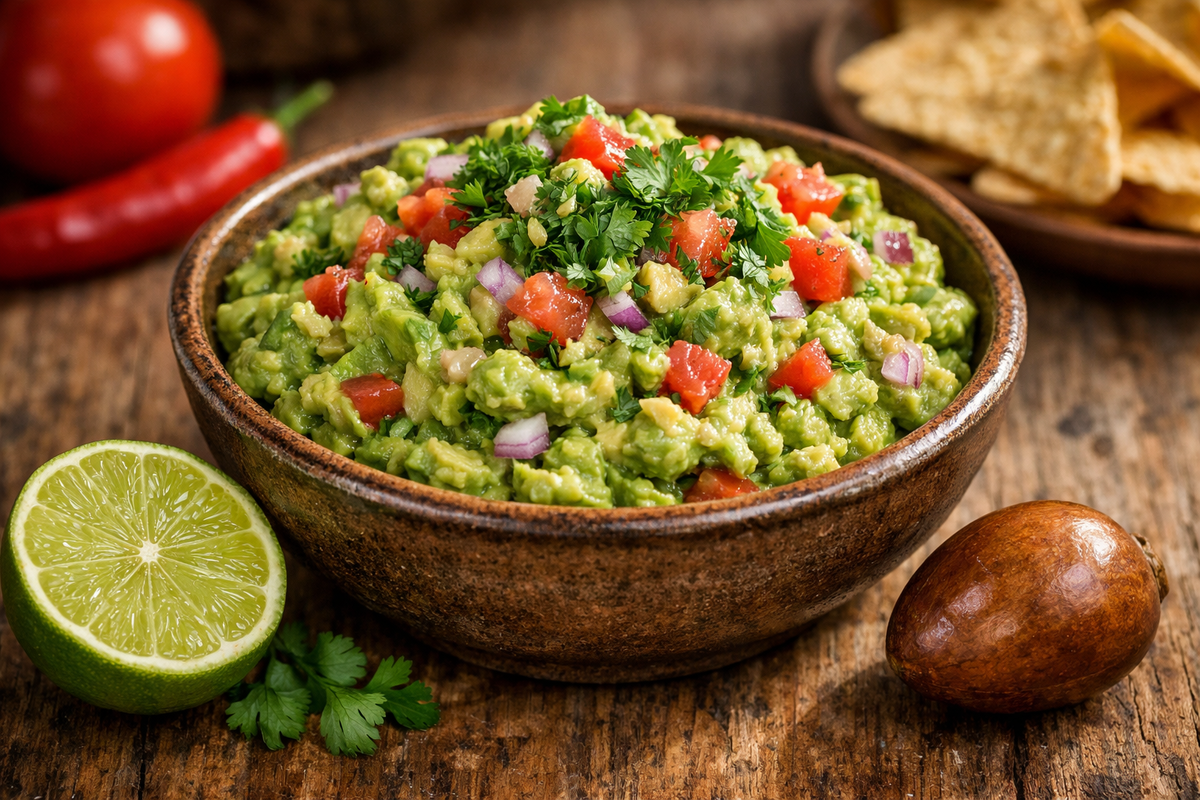 Классический мексиканский гуакамоле 