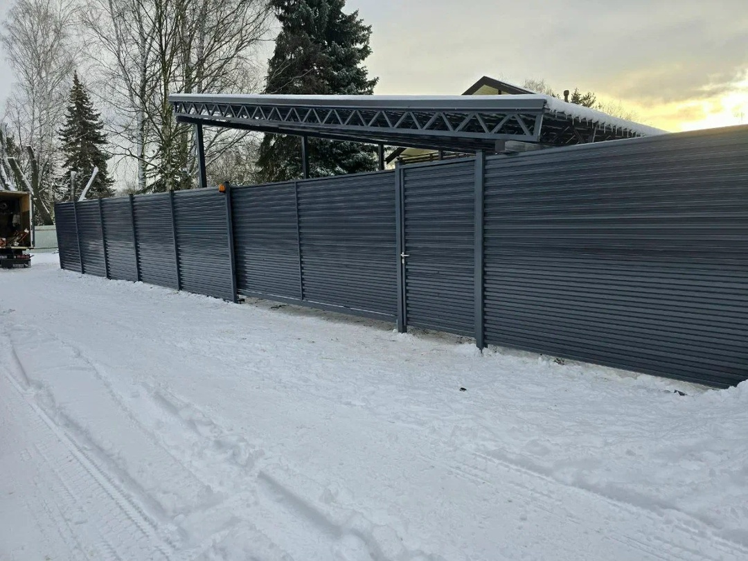 Правильный расчет ворот для забора от компании Заборофф