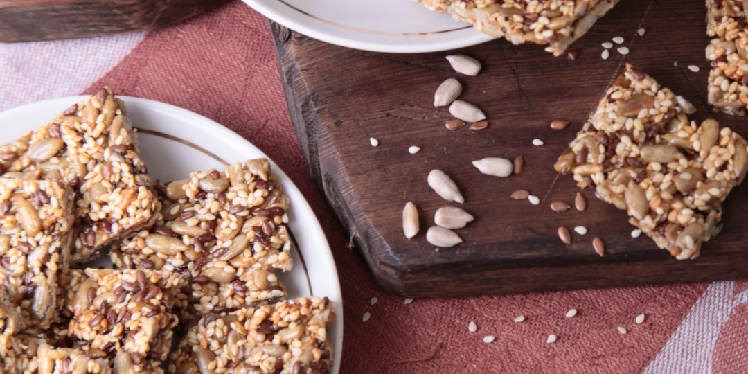 Конфеты из трёх видов семян