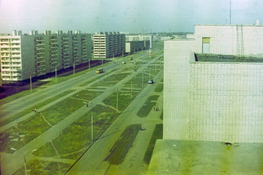 1981 год. Пока ещё Эгерская улица.