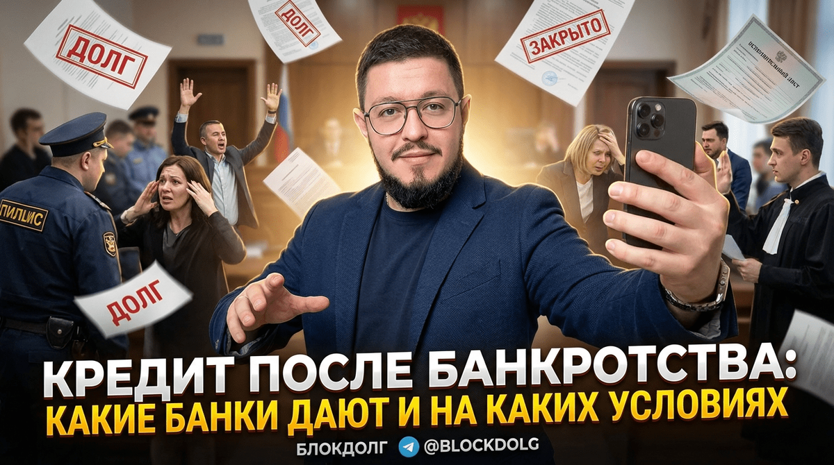    Условия получения кредита после банкротства Максим