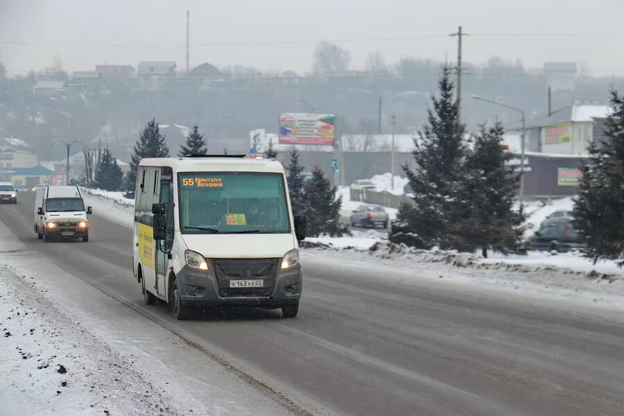 Автобусы в Бийске. Маршрут №55 Сергей Кулыгин, "БР"   📷