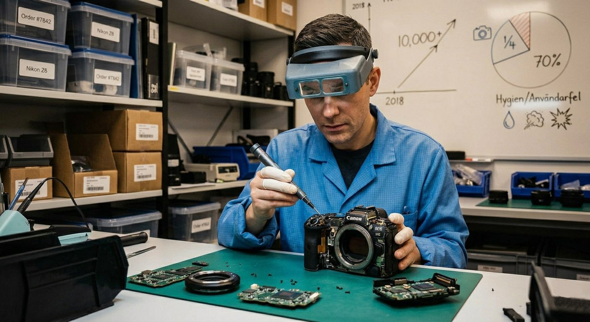 неправильное хранение, попадание влаги, пыли в фотоаппарат