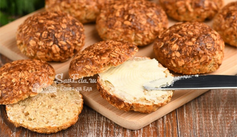 Быстрые булочки из творога (2 варианта)