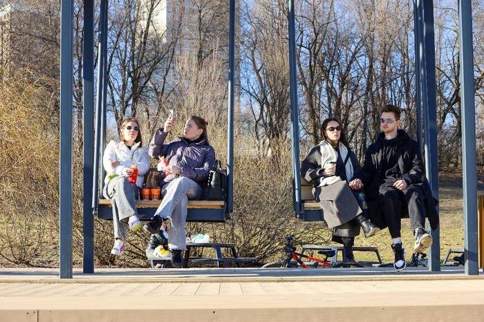 Погода в Москве весной 2026-го. Фото © ТАСС / Олег Елков