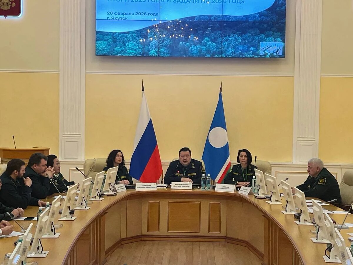 Дмитрий Капиталинин, и.о. директора Рослесинфорга, провел в Якутске рабочее совещание по вопросам дистационного мониторинга лесов и лесоустройства на Дальнем Востоке