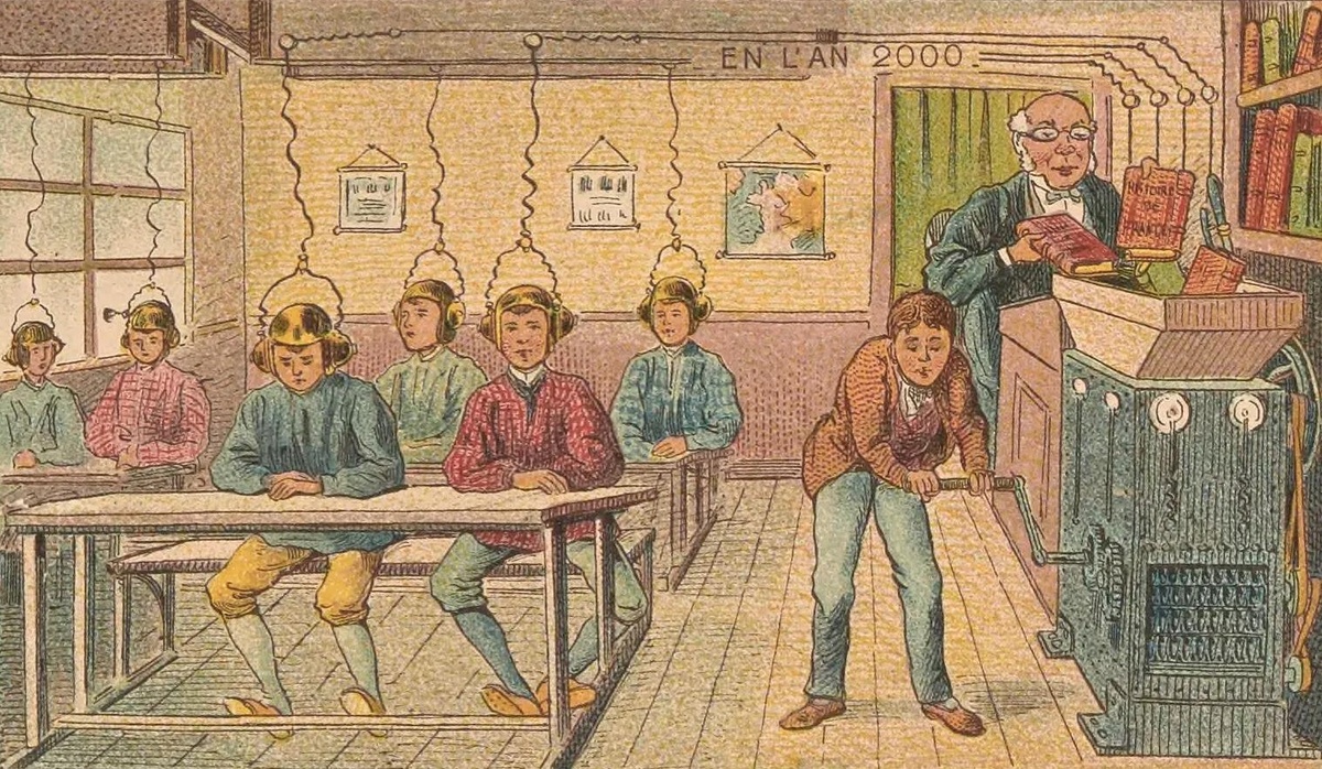 Иллюстрация будущего Жан-Марка Коте. 1899 год