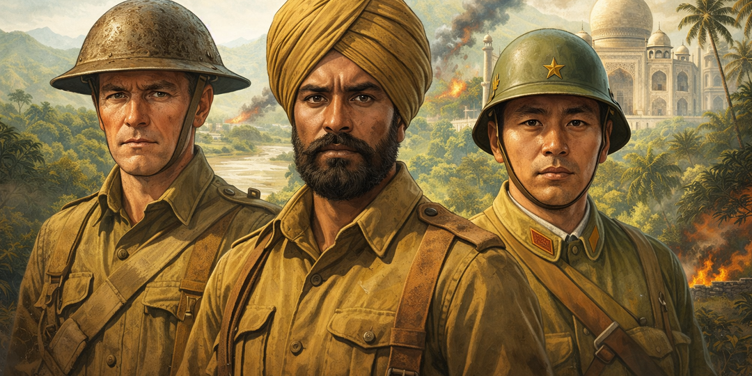 Как Япония попыталась отобрать у англичан Индию