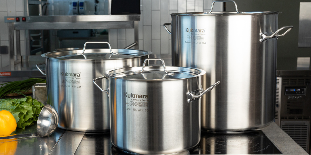 Котлы «HoReCa» от Kukmara: секреты производства профессиональной посуды
