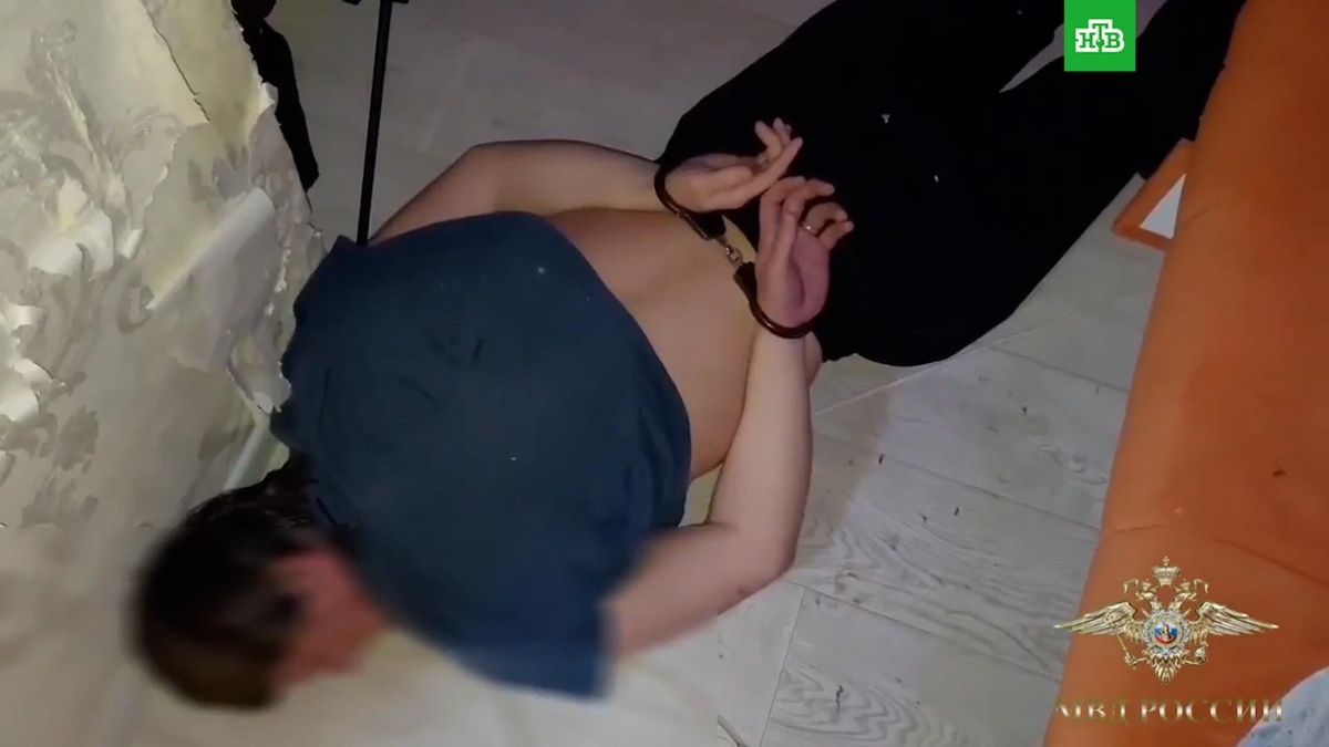    МВД показало кадры задержания подозреваемого в похищении школьницы в Смоленске