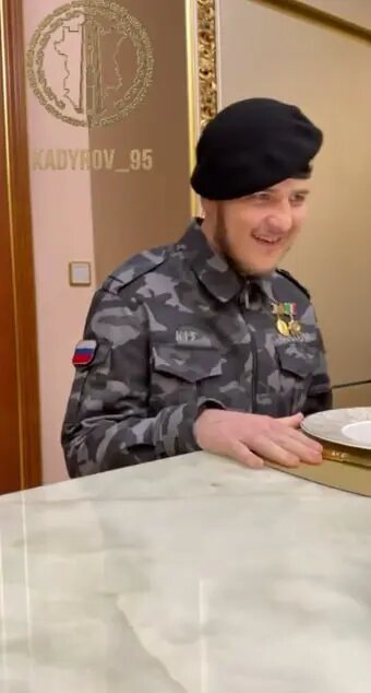    Фото: скриншот из видео в телеграм-канале Рамзана Кадырова.